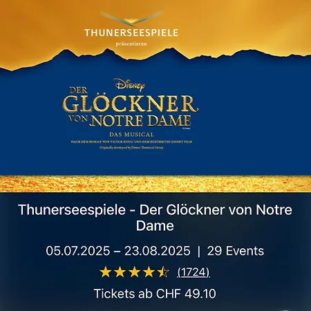Stilvoll, Am Thuner See, Naehe Interlaken, Familienfreundlich Mit Garten, Wifi *