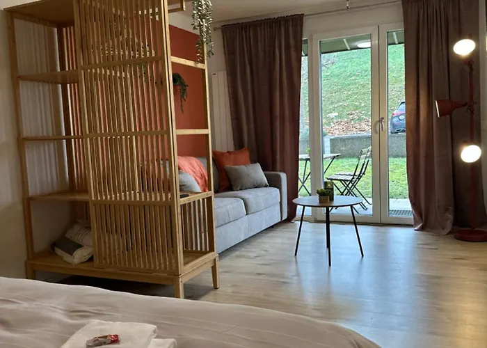Capobnb 2min Zum See, Nahe Interlaken, Garten