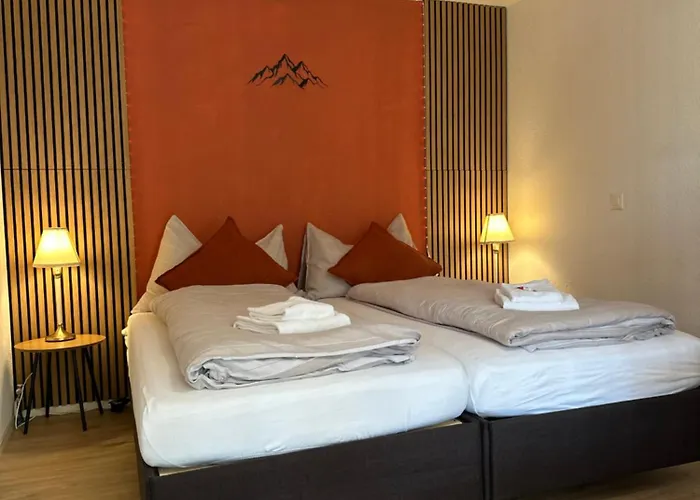 Apartman Capobnb 2min Zum See, Nahe Interlaken, Garten