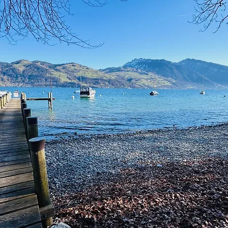 アパート Stilvoll, Am Thuner See, Naehe Interlaken, Familienfreundlich Mit Garten, Wifi シュピーツ