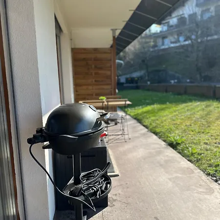 Capobnb 2min Zum See, Nahe Interlaken, Garten Spiez